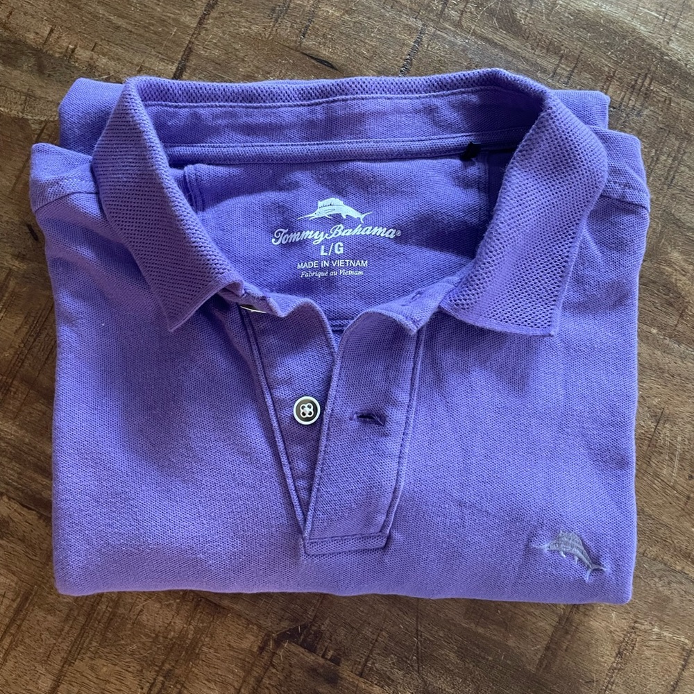 Tommy Bahama Vibrant Purple Polo Shirt